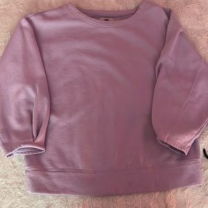 Urban outfitters boatneck lilac oversized sweatshirt